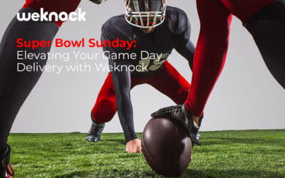 Super Bowl Sunday: Elevating Your Game Day Delivery with Weknock