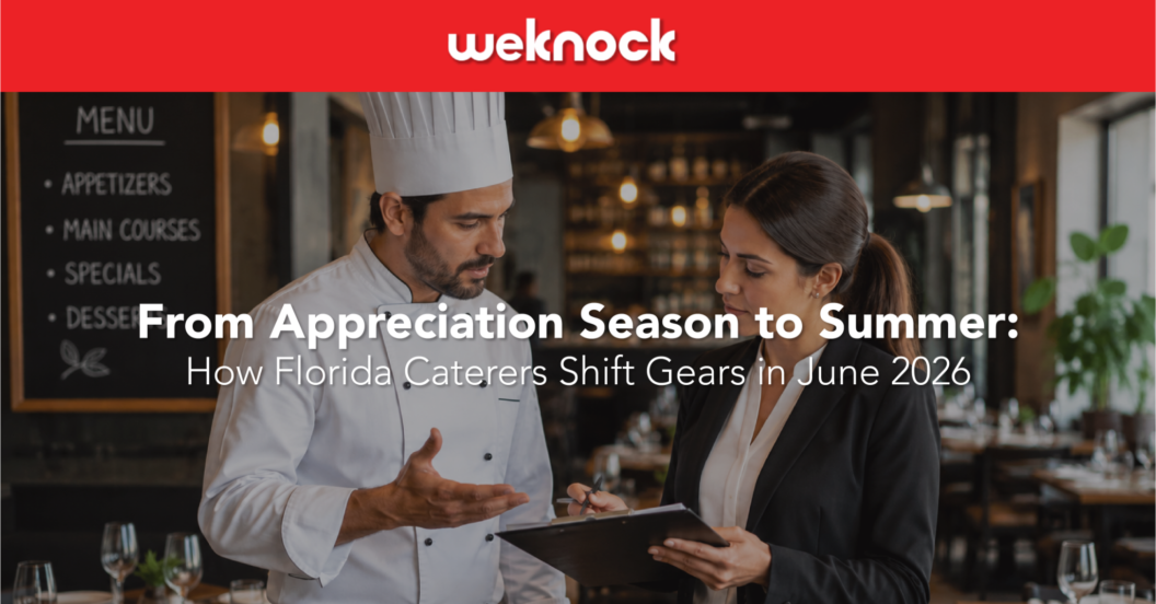 Florida Caterers A professional chef and operator reviewing menu logistics for Florida caterers.