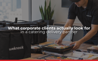 Weknock, Florida catering delivery service | What corporate clients actually look for in a catering delivery partner What corporate clients actually look for in a catering delivery partner